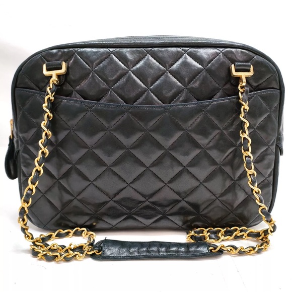 CHANEL MATELASSE LAMBSKIN CC CHARM CHAIN BAG - Picture 1 of 13